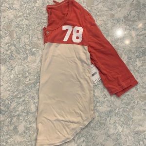 Free People baseball tee